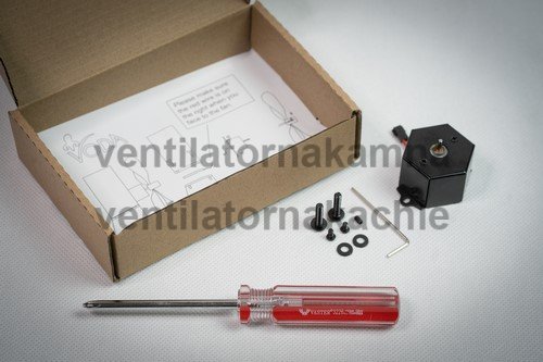 Peltierov článok a motorček na krbový ventilátor - TURBO FAN