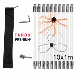 Rotačný čistič komína Plus TURBO Premium® – 10M