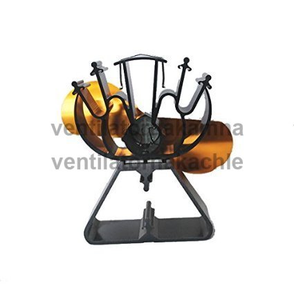 Ventilátor na krbové kachle 2 čepeľový - Triangel Gold 622G - 1