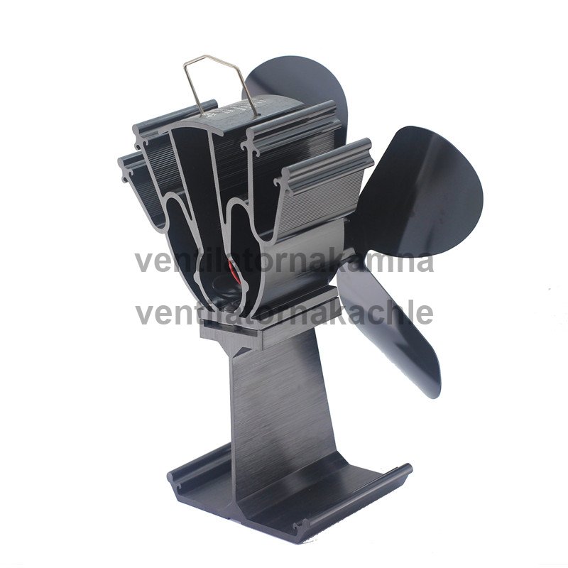 Ventilátor na krbové kachle 4 čepeľový - Plameň 614B - 7