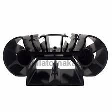 Ventilátor na krbová kamna 2 vrtule se 3 čepelemi s krytem - Mini - 1