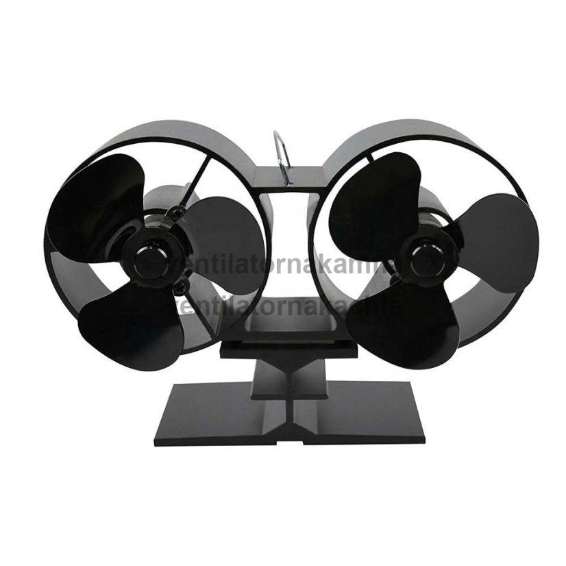 Ventilátor na krbová kamna 2 vrtule se 4 čepelemi NEAT 844