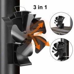 Ventilátor na krbové kachle a dymovod 5 Fire PRO 695 - TURBO FAN Ventilátor na krbové kachle a dymovod 5 Fire PRO 695 - TURBO FAN