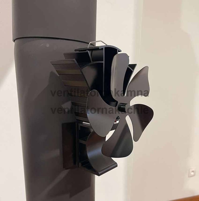 Ventilátor na krbová kamna a kouřovod 5 Fire PRO 695 - TURBO FAN - 4