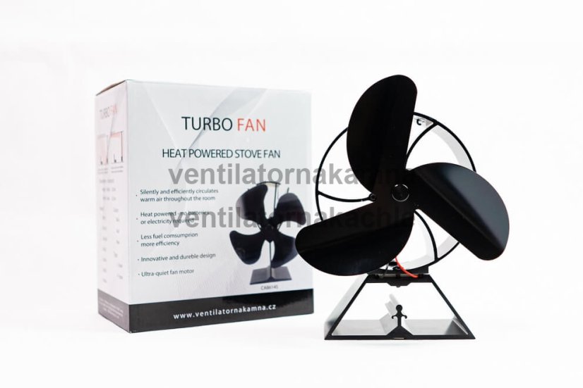 Ventilátor na krbové kachle - Kolečko 643B - 5
