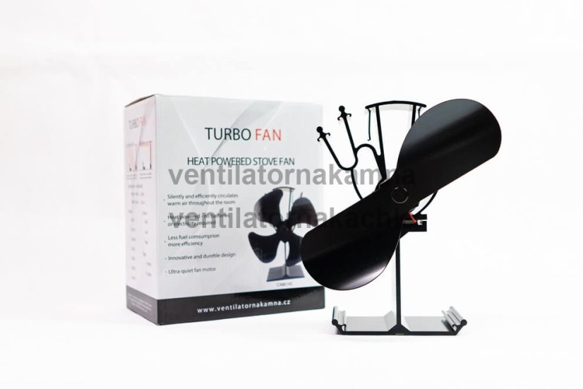 Ventilátor na krbové kachle 2 čepeľový - Plameň 612B - 5