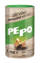 PE-PO drevený podpaľovač – 100 podpalov