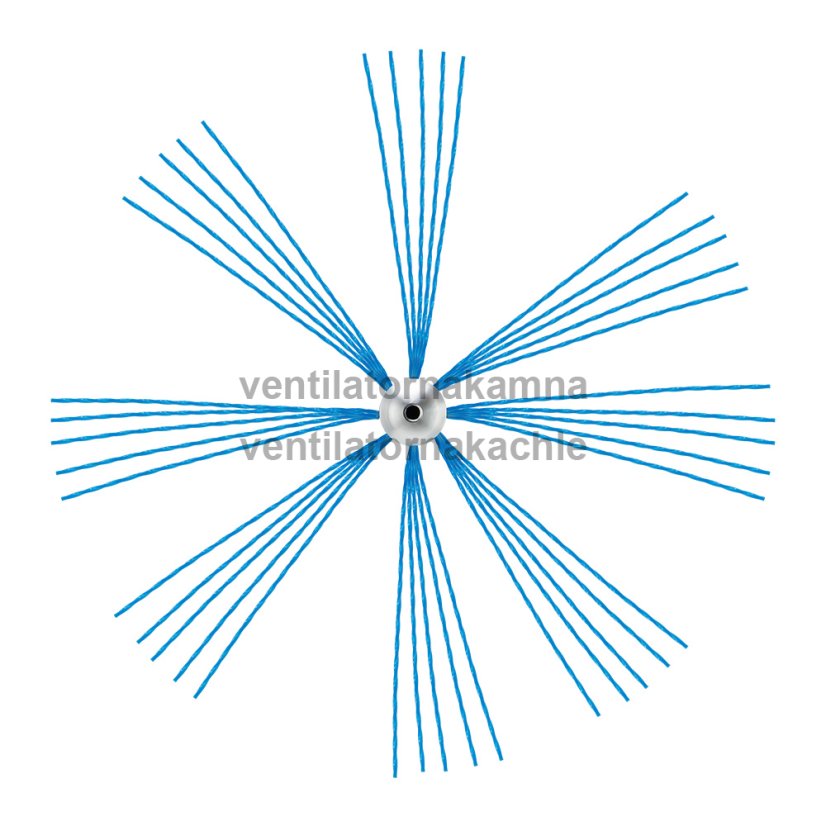 Nylónová kefa na Rotačný čistič komína TURBO Premium® PRO