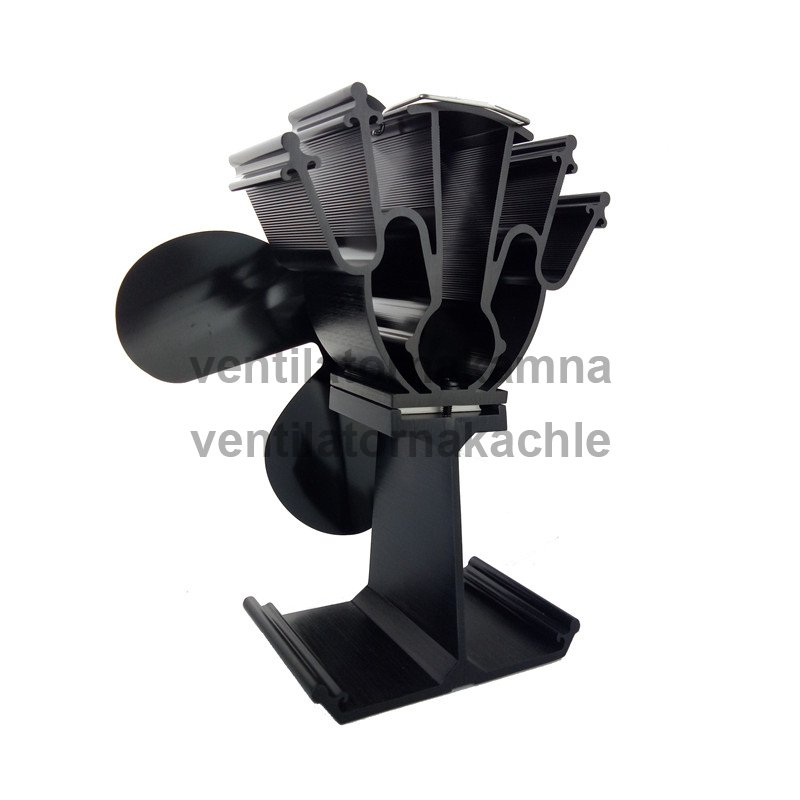 Ventilátor na krbové kachle 4 čepeľový - Plameň 614B - 4