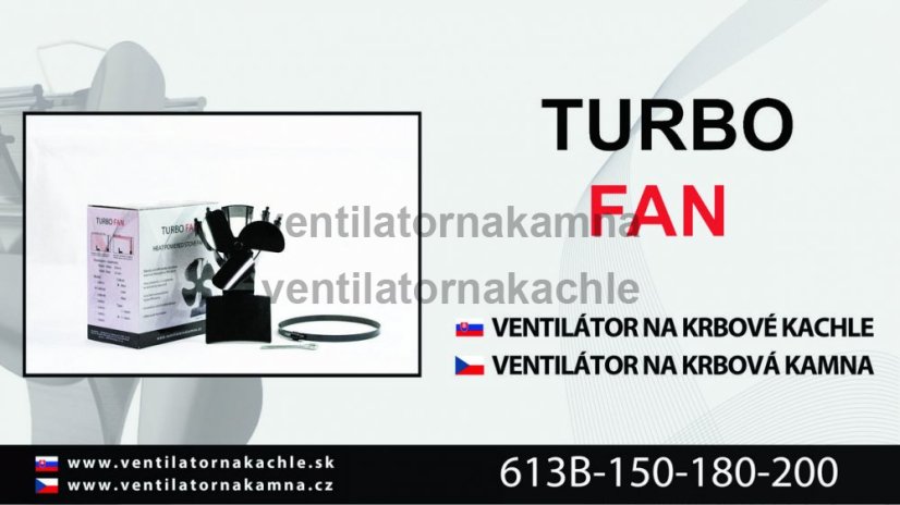 Ventilátor na dymovod 150 - 613B - 5