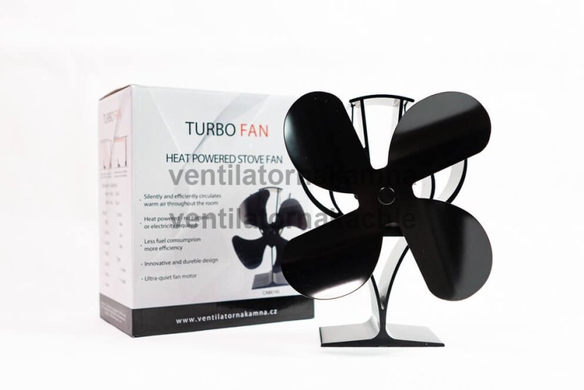 Ventilátor na krbové kachle 4 čepeľový - Strom 654B - 6