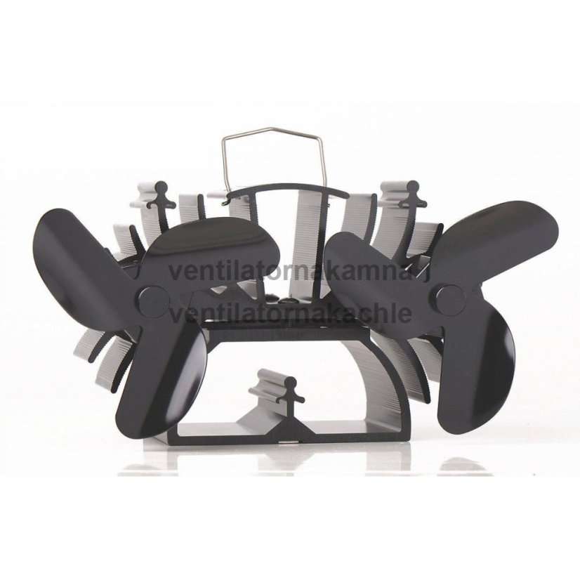 Ventilátor na krbové kachle 2 vrtule s 3 čepeľami 636B - 3