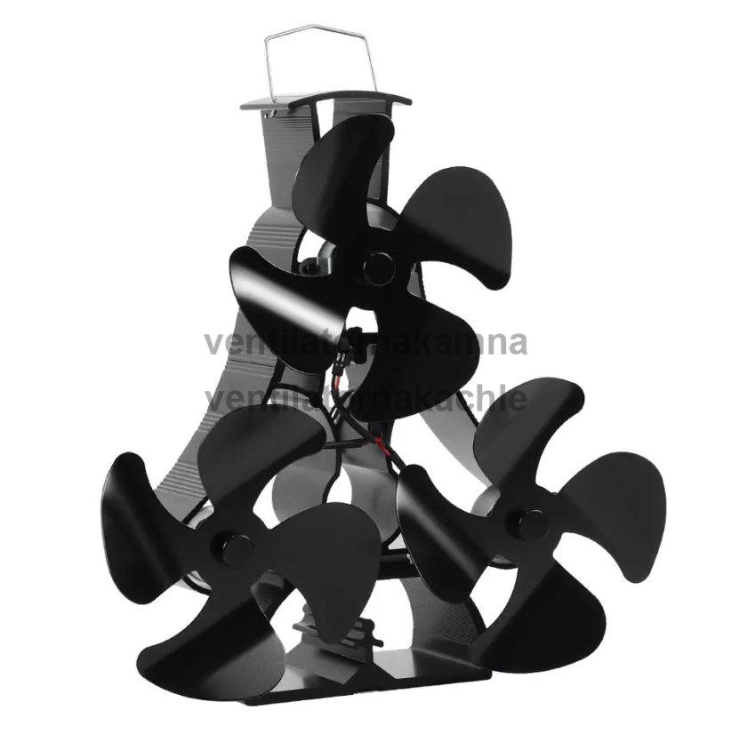 Ventilátor na krbové kachle Tower - Turbo Fan - 3