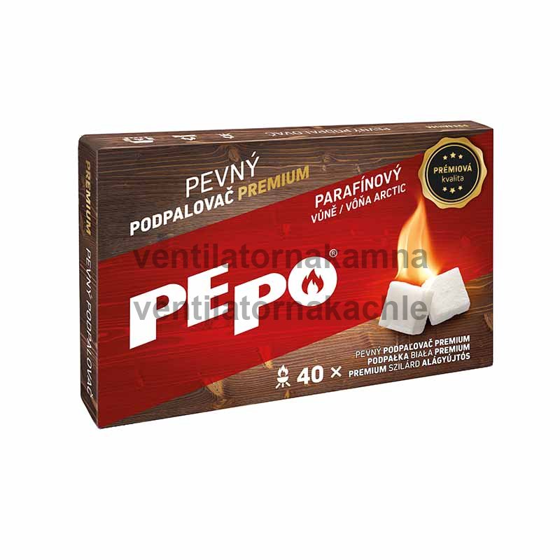 PE-PO pevný podpaľovač Premium - 40ks podpalov