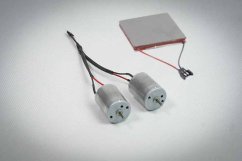 Peltierov článok a duo motorčeky na krbový ventilátor NEAT