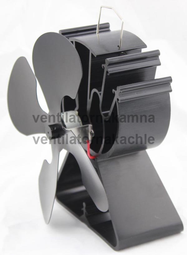 Ventilátor na krbové kachle 4 čepeľový - Triangel 624B - 1