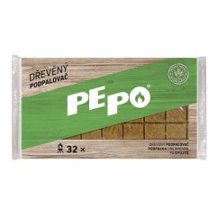 PE-PO drevený podpaľovač – 32 podpalov PE-PO drevený podpaľovač – 32 podpalov