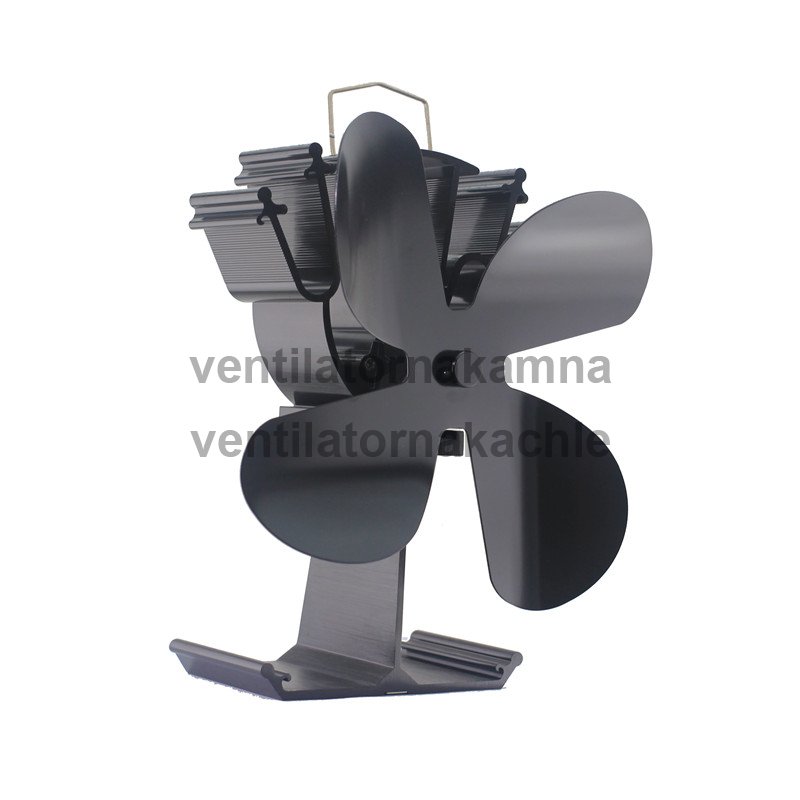 Ventilátor na krbové kachle 4 čepeľový - Plameň 614B - 1