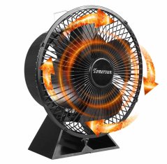 Ventilátor na krbová kamna s ochranným krytem 643