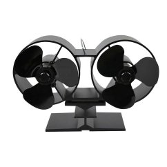 Ventilátor na krbová kamna 2 vrtule se 4 čepelemi NEAT 844