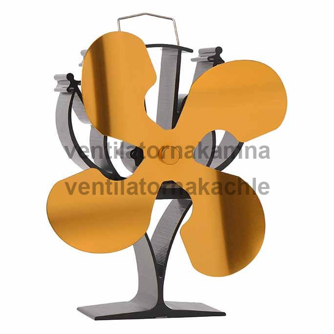 Ventilátor na krbová kamna 4 čepelový - Strom Gold 654G