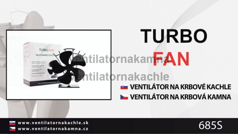 Ventilátor na krbové kachle 5 Fire 685S - TURBO FAN - 4