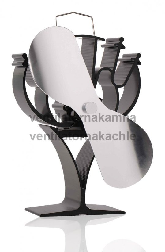 Ventilátor na krbové kachle 2 čepeľový - Strom Nikel 652N - 3