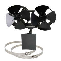Ventilátor na kouřovod o průměru 150mm max do 160mm - 2 vrtule se 4 čepelemi Neat 874 Ventilátor na kouřovod o průměru 150mm max do 160mm - 2 vrtule se 4 čepelemi Neat 874
