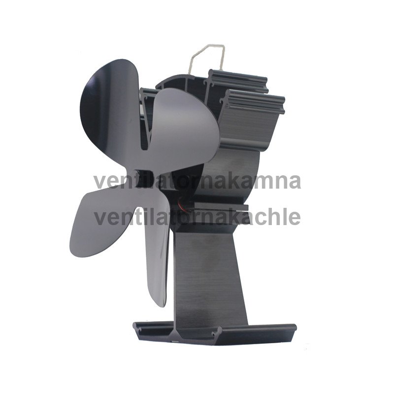 Ventilátor na krbové kachle 4 čepeľový - Plameň 614B - 2