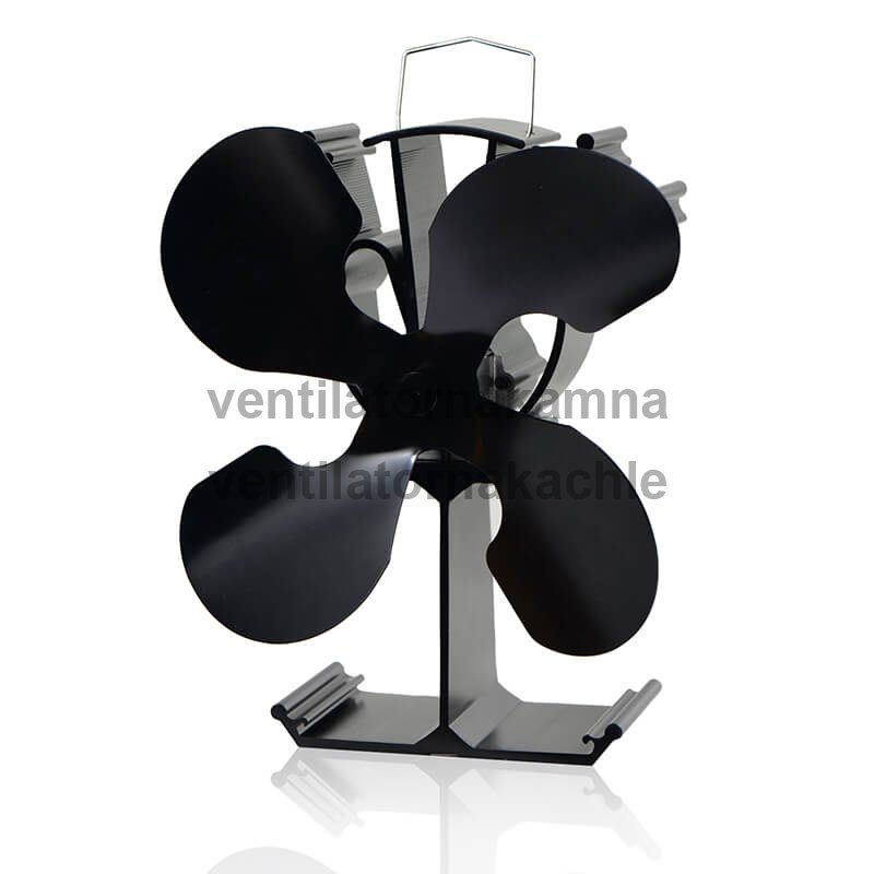 Ventilátor na krbové kachle 4 čepeľový - Plameň 614B