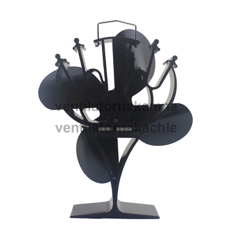 Ventilátor na krbové kachle 4 čepeľový - Strom 654B - 2