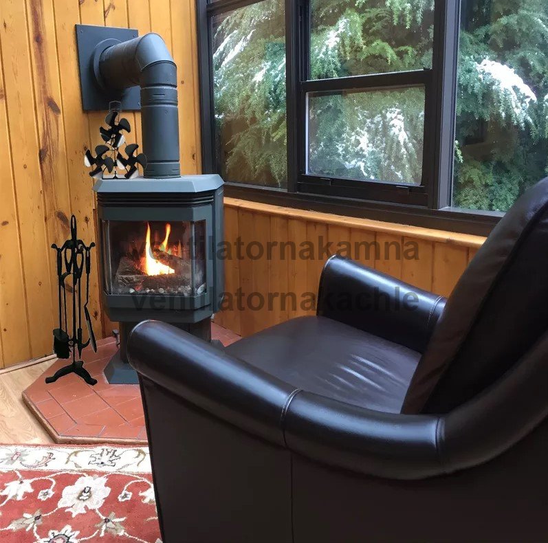 Ventilátor na krbová kamna Tower - Turbo Fan - 1