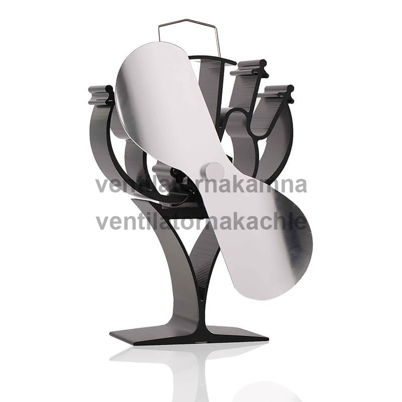 Ventilátor na krbová kamna 2 čepelový - Strom Nikel 652N