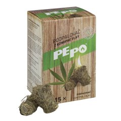 PE-PO podpaľovač z konopnej vlny – 15 podpalov
