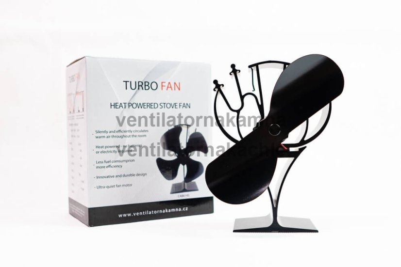Ventilátor na krbová kamna 2 čepelový - Strom 652B - 4
